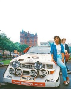 Michèle Mouton, Dragon Slayer – Belfast 1985 - Racing Daydreams by Colin Johnston