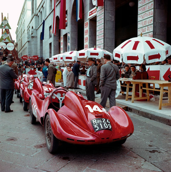 Racing Daydreams - 1955 Mille Miglia scruitineering