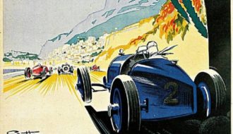 Racing Daydreams - 1933 Monaco poster by Georges Hamel