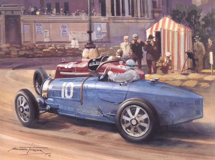 Racing Daydreams - Monaco 1933 by Turner